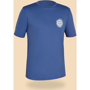 Uv-shirt kind (7-15 j.) blauw zon