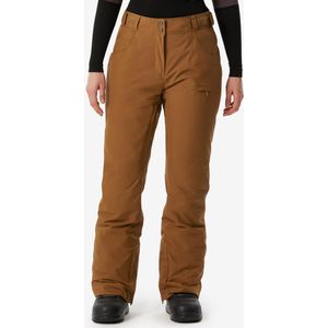 Warme en waterdichte snowboardbroek voor dames snb 500 camel