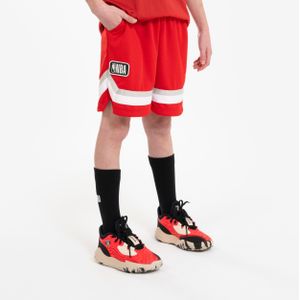 Basketbalshort voor kinderen sh 900 nba chicago bull rood