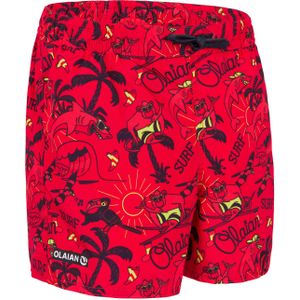 Boardshort jongens 100 happysurf rood