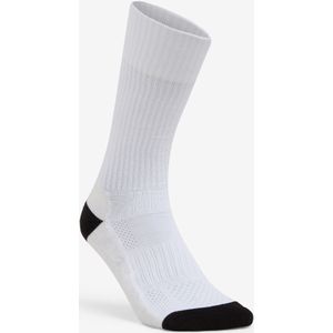 Hoge handbalsokken voor volwassenen h500 zwart/wit 1 paar