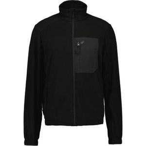 Fleece jas 500 zwart