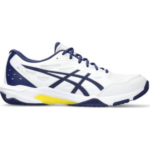 Badmintonschoenen voor heren gel rocket 11 wit/indigoblauw