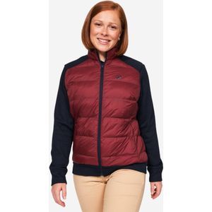 Hybride golfjas voor dames cw900 blauw/bordeaux