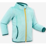 Fleecevest voor skiën/sleeën voor peuters midwarm turquoise
