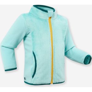 Fleecevest voor skiën/sleeën voor peuters midwarm turquoise