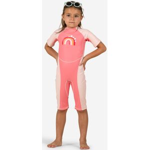 Kloupi - Zwempakje - Roze - Met Regenboogprint - Uv-werend