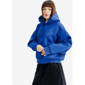 Dameshoodie elementals blauw