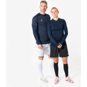 Thermoshirt heren / dames keepdry lange mouwen marineblauw