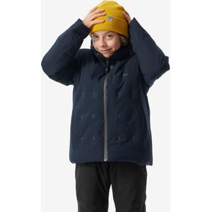 Warme en waterdichte ski-jas voor jongens 500 warm blauw