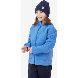 Lichtgewicht gewatteerde ski-jas voor kinderen 900 blauw