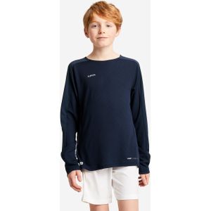 Voetbalshirt kind met lange mouwen viralto club marineblauw