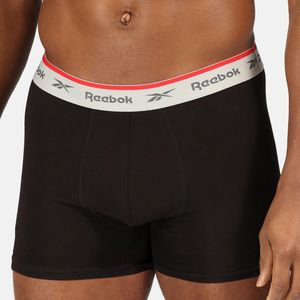 Boxershorts voor fitness heren set van 3 zwart