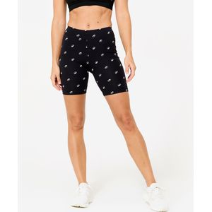 Bikershort voor fitness dames zwart