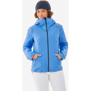 Warme ski-jas voor dames 500 blauw