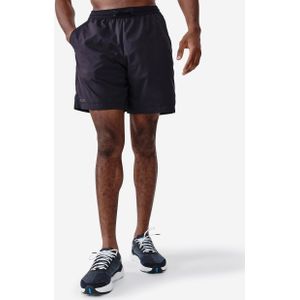 Ademende hardloopshort voor heren dry+ zwart