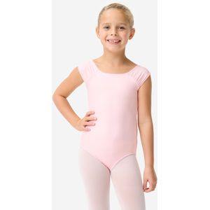 Balletpakje met korte mouwen roze