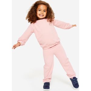 Basic trainingspak voor kinderen roze