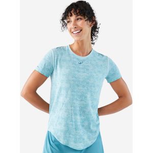Ademend technisch padelshirt voor dames