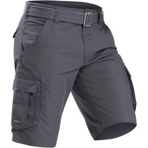 Cargoshort - Travel 500 - Grijs - Voor Backpacken Heren