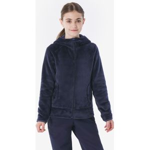 Quechua - nh500 - Fleece Jas - Staalblauw - Voor Kinderen