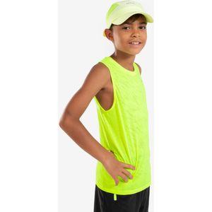 Naadloze hardlooptop voor kinderen light 900 fluogeel