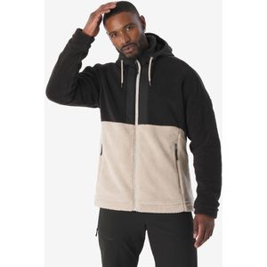 Warme fleece jas sh900 voor heren sherpa beige