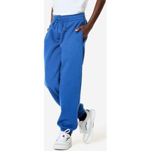 Trainingsbroek uniseks kinderen multisport warm blauw