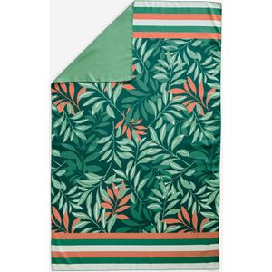 Microvezel handdoek met print maat xl 110 x 175 cm