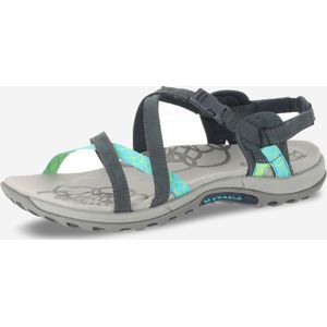 Wandelsandalen voor dames jacardia blauw