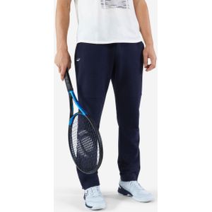 Tennisbroek soft heren marineblauw