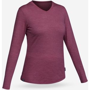 Merino shirt voor trekking en backpacken dames travel 500