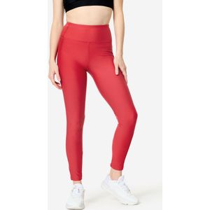 Dameslegging met telefoonzak donkerrood