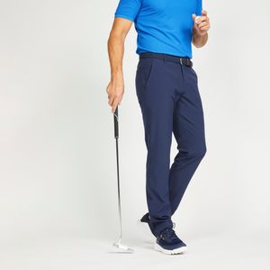 Golfbroek voor heren ww 500 marineblauw