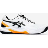 Padelschoenen voor heren asics  gel dedicate 8 wit oranje