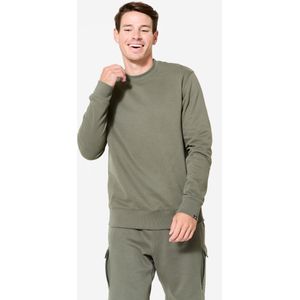 Warme molton herensweater
