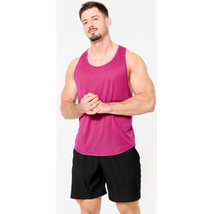 Tanktop voor krachttraining voor heren paars