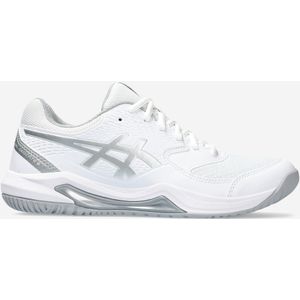 Tennisschoenen voor dames gel dedicate 8 multicourt wit/zilver