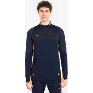 Training top voetbal clr donkerblauw/oranje