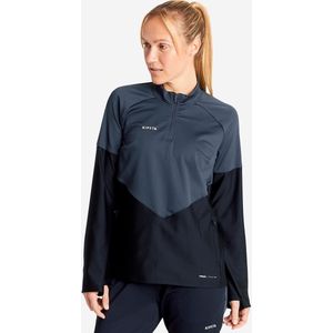 Training top dames viralto+ zwart/grijs