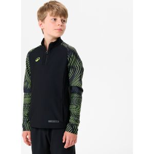 Training top kind club wavy zwart/fluogeel
