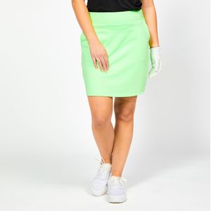 Shortrokje voor golf voor dames ww 500 fluogroen