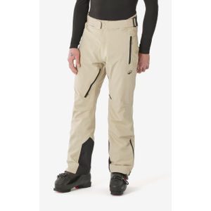 Ademende en waterdichte skibroek voor heren 900 beige