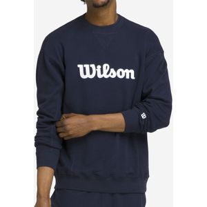 Sweater wilson classic heren racketsporten marineblauw