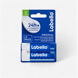 Labello lippenbalsem original duo stick 2x 4,8g