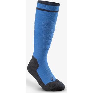 Skisokken 500 voor kinderen blauw