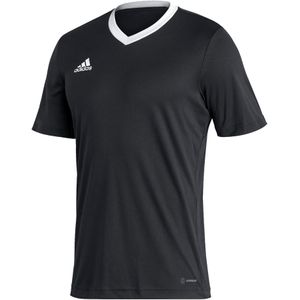 Adidas entrada 22 voetbalshirt zwart