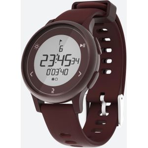 Tweedehands - hardloophorloge met stopwatch w500s bordeaux