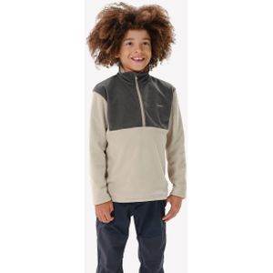 Fleece mh500 1/2 tw beige en grijs
