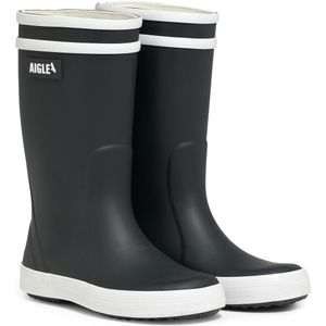 Regenlaarzen lollypop kinderen rubber zwart